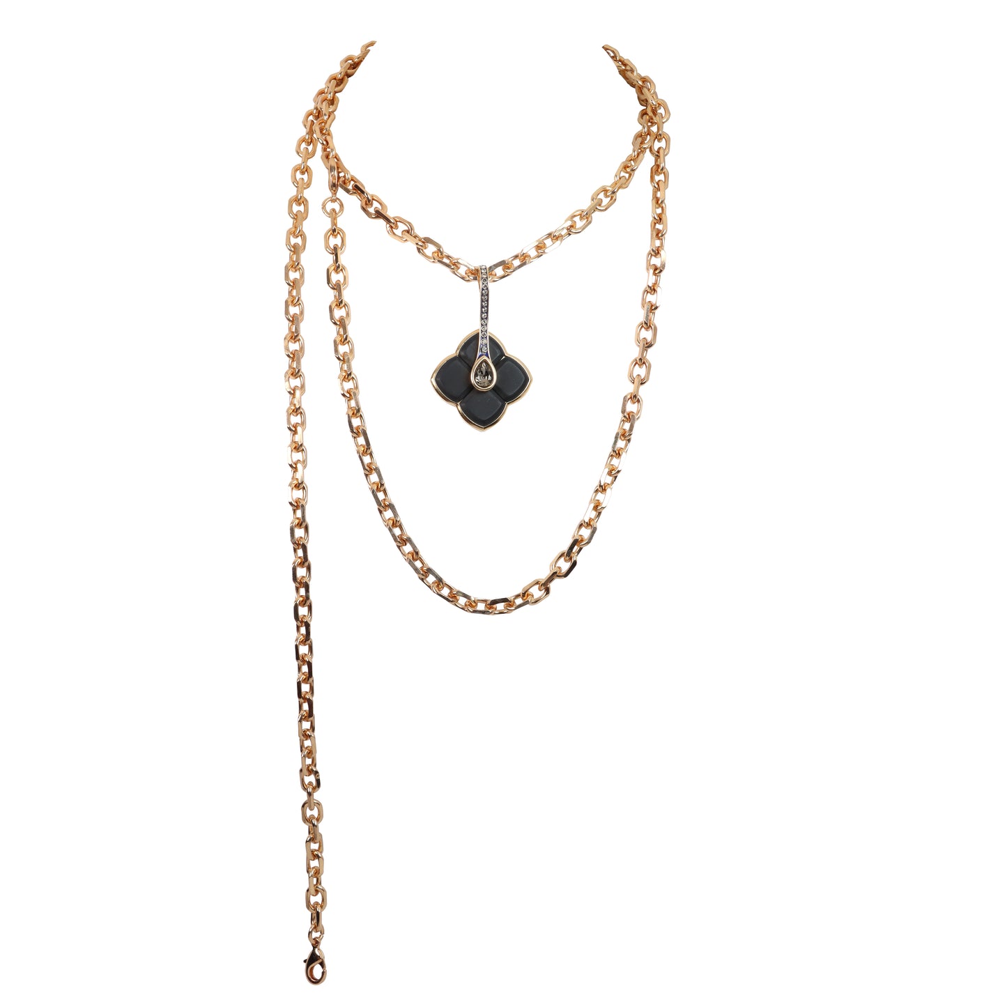 Versatile Bloom Drop Necklace