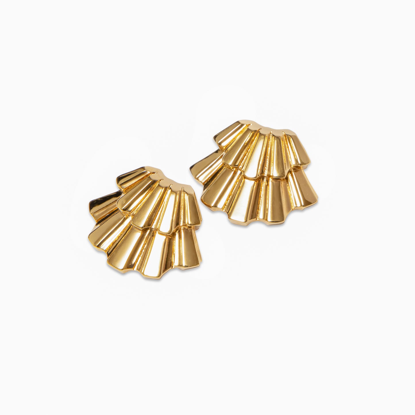 Marinegold Seashell Earrings