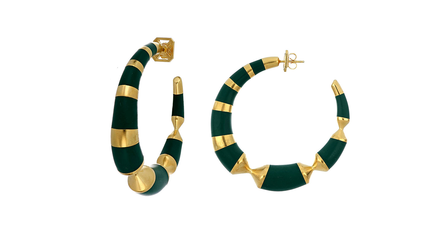 Colourblock Hoops