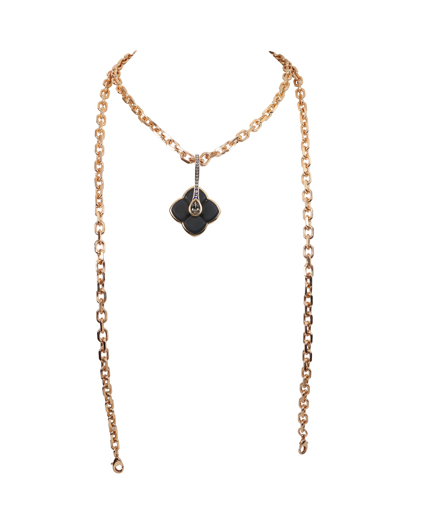 Versatile Bloom Drop Necklace